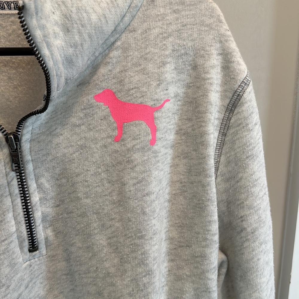 Pink quarter zip - Picture 3 of 5